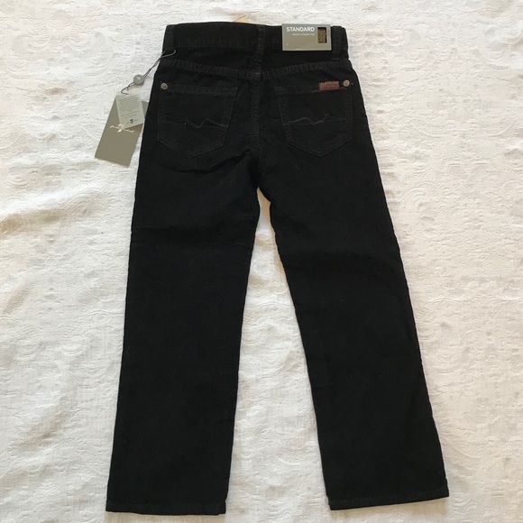 7 For All Mankind Other - 7 For All Mankind**Black Corduroy Standard Pants